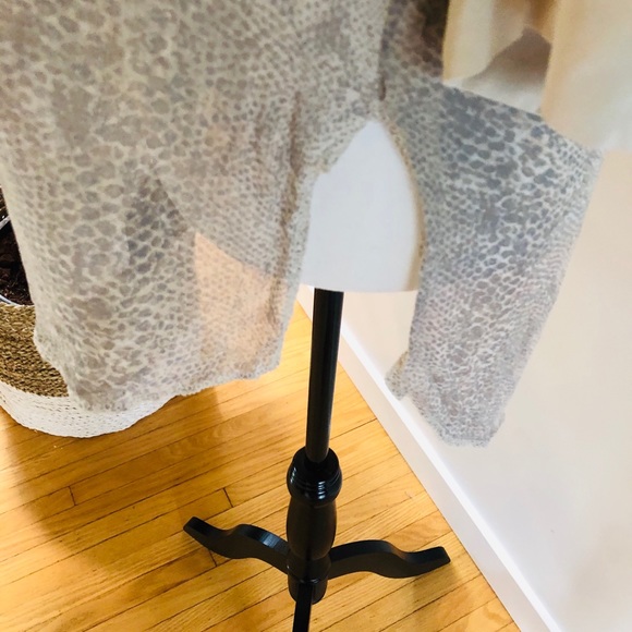 WILFRED SILK SNAKESKIN BLOUSE - Picture 3 of 5